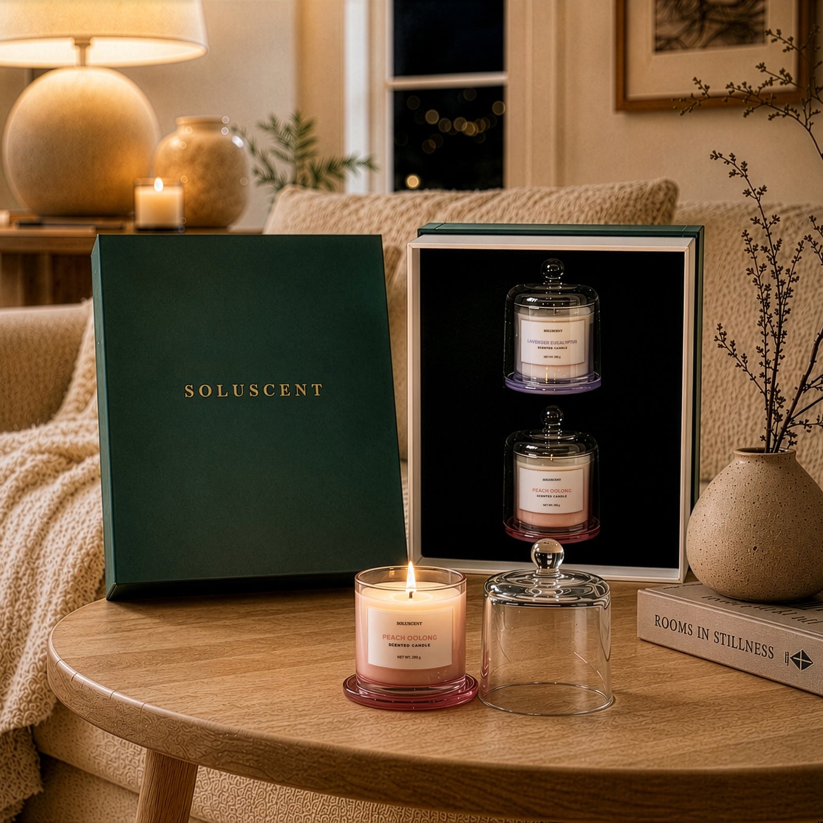 Soft Evening Set – Candle Gift Box, image 4