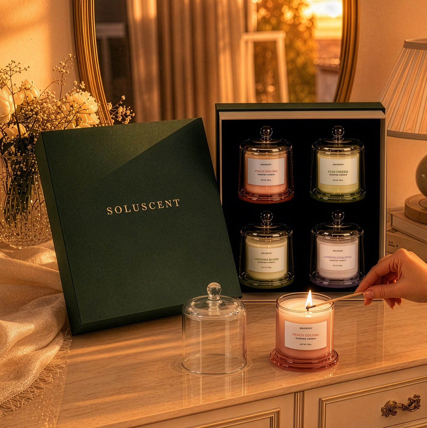 Complete Ritual Set – Candle Gift Box
