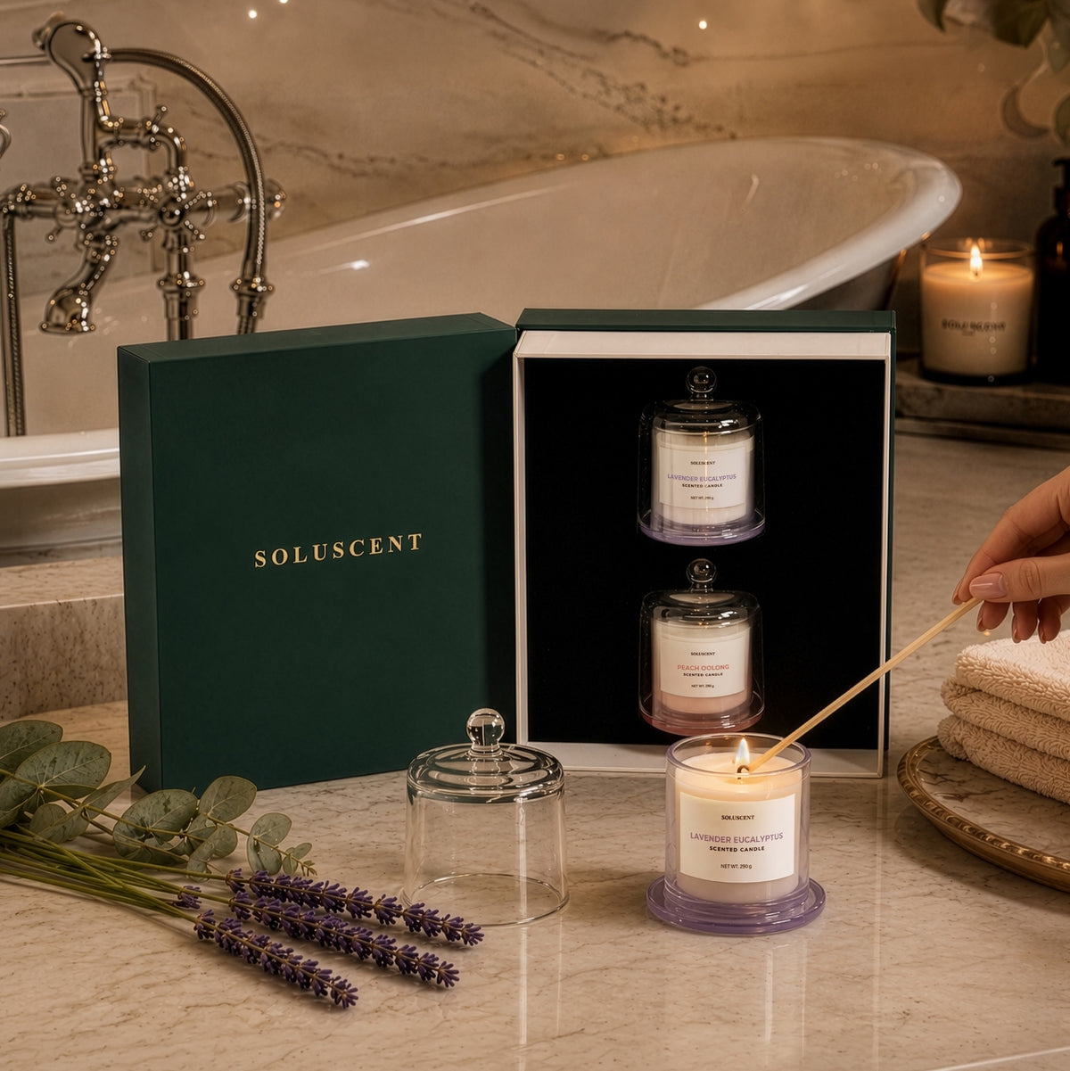 Soft Evening Set – Candle Gift Box