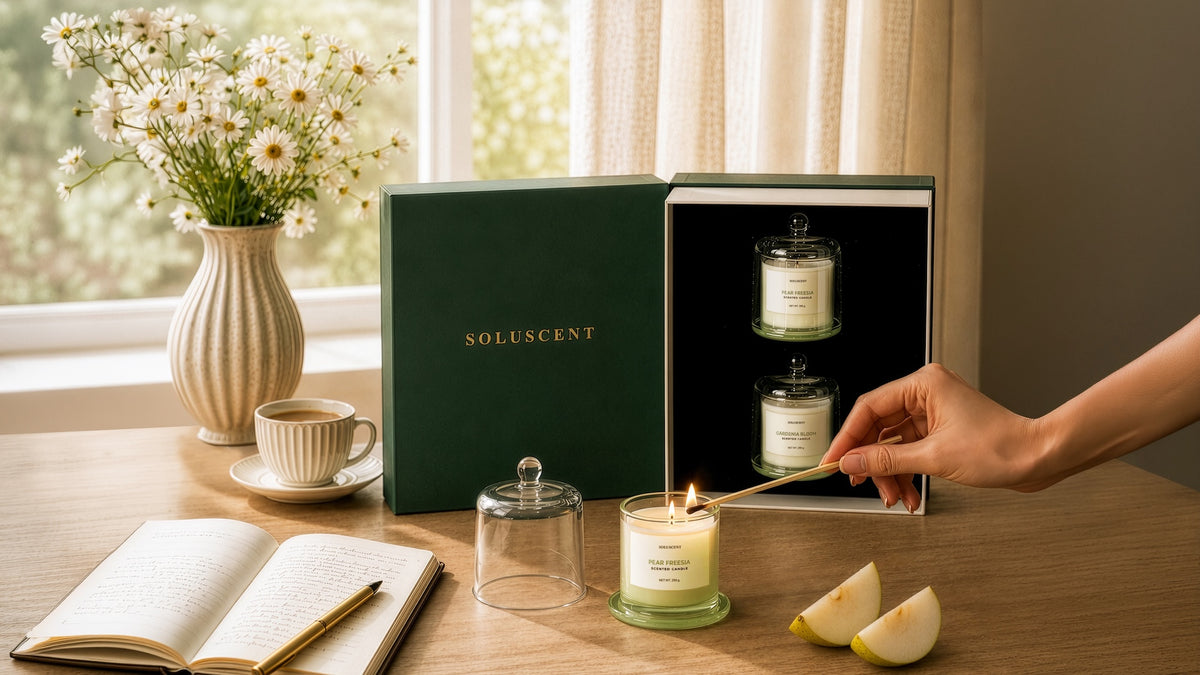 Fresh Morning Set – Candle Gift Box — Description